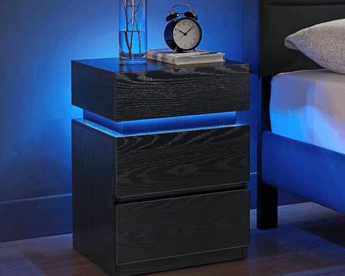 Nightstand with Led Lights