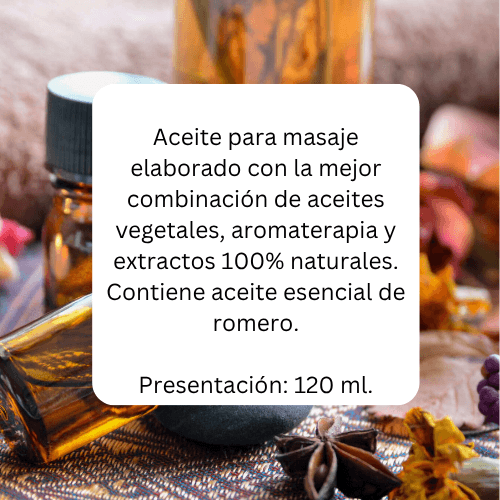 Aceite para masajes desinflamatorio