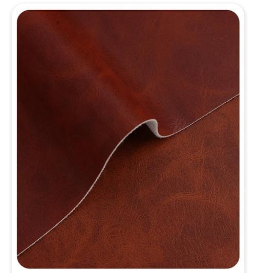 PU high-gloss vintage crazy horse pattern leather fabric