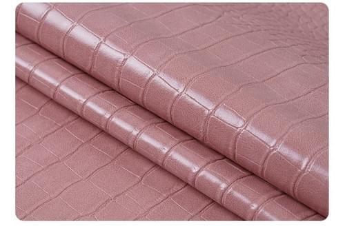 High-gloss bamboo-patterned and crocodile-patterned PVC leather fabric