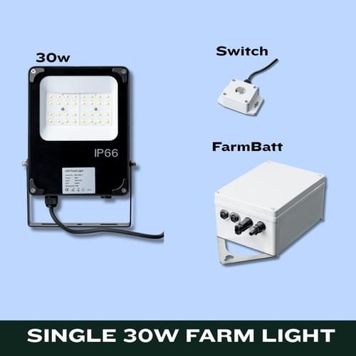 Single 30w Farm Light