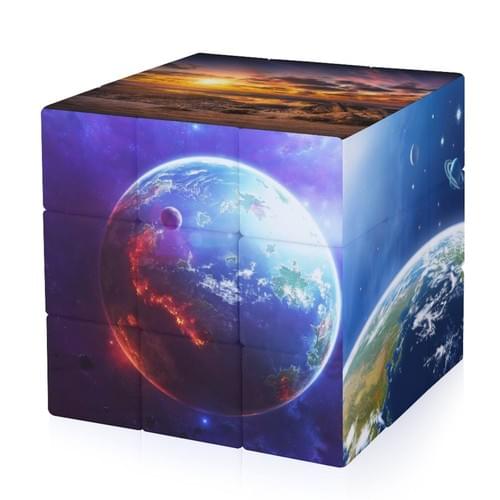 Planet Speed Cube 3x3 Collectible George Washington Lincoln Roosevelt Magic Puzzles Cube Game Gifts