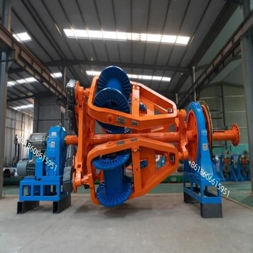 Small Drum Type Cabling Laying Machine CLY-1250/1+4 For Sectorial Cable