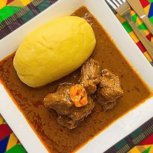 Plantain Fufu