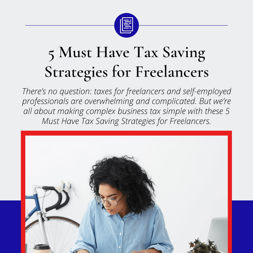 Tax Saving Strategies for Freelancers