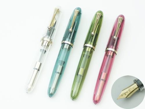 彈性尖鋼筆 / 金豪9019 心跳尖