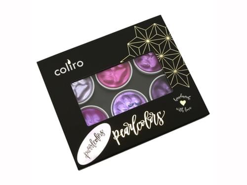 Coliro 珠光顏料 6色組合 " Purrlcolors "