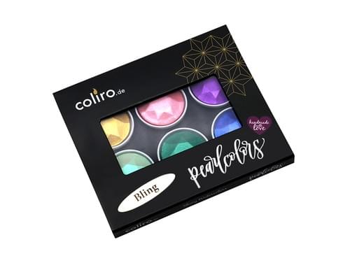 Coliro 珠光顏料 6色組合 " Beling "