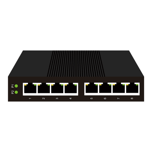 SH-GML0008 Lite Managed Industrial Switch| 8x 10/100/1000 Base-T