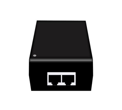 SH-PS301A3 PoE Injector | 10/100/1000M AC100-240V, 30W PoE out,1/2/+, 3/6-