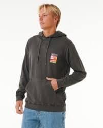 Canguro Rip Curl Surf Revival Lined Up Hood - Negro