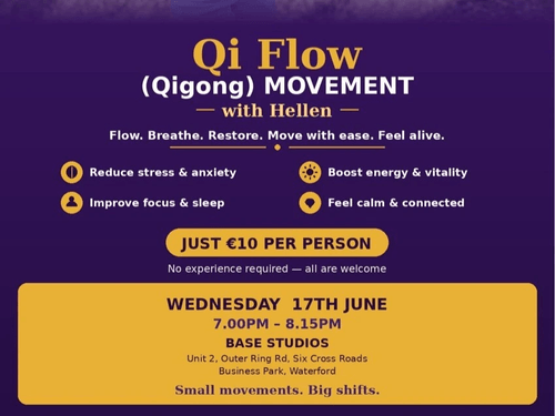 Qigong Class Special Welcome Ticket -Wednesday, 17th June