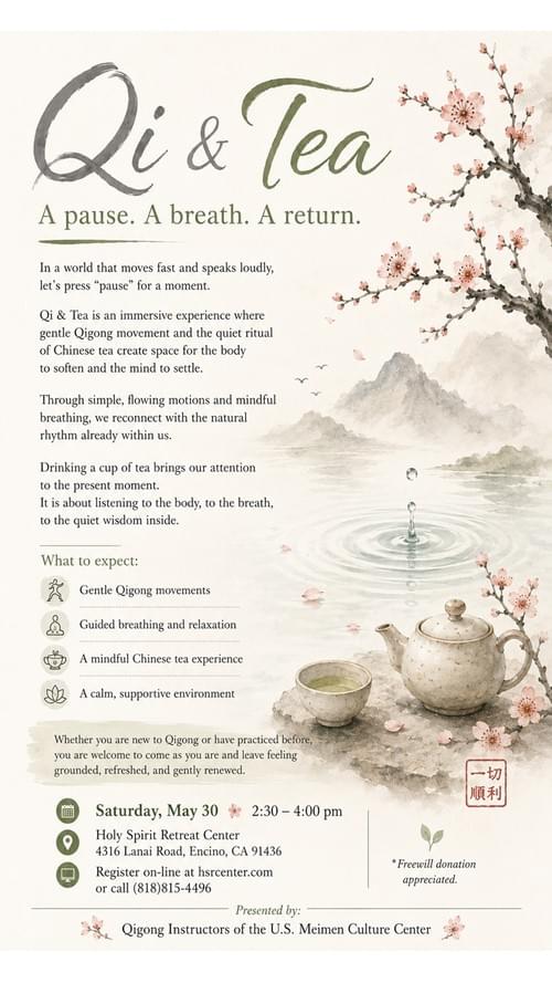 Qi & Tea~ A pause. A breath. A return.
