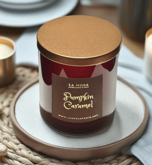 Pumpkin Caramel - Lumânare parfumată 450g
