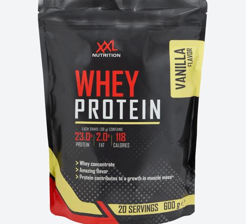 XXL Nutrition Whey Proteinpulver Vanille 600g