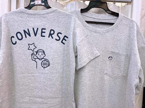 Converse x Noritake聯名款灰色上衣