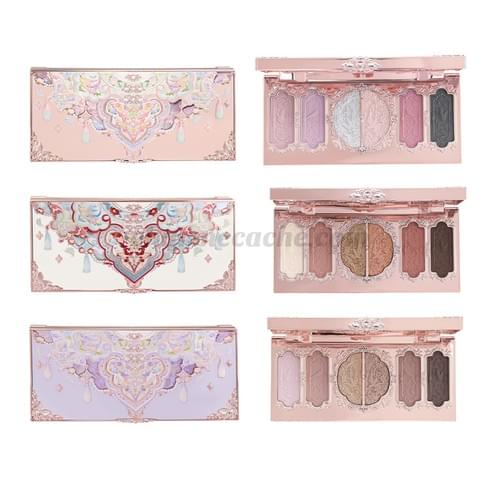 Butterfly Cloud Collar Embossed 6-Color Makeup Palette