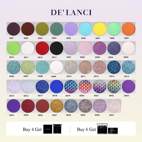 De'lanci single color eye shadow (Matte)