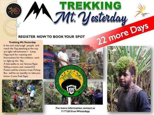 Trekking Mt. Yesterday