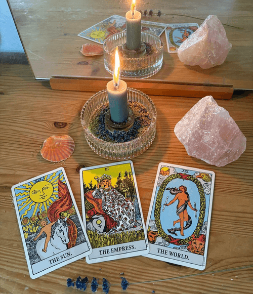 The Quickening: A 3-Card Tarot Whisper