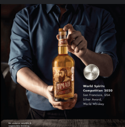 TIMAH Double Peated Blended Whiskey (750ml)40%
