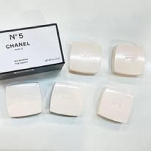 【New Opening Offer】CHANEL N5 RADIANCE-REVEALING RICH CLEANSING SOAP【 5 X 75g 】free ori T-Shirt