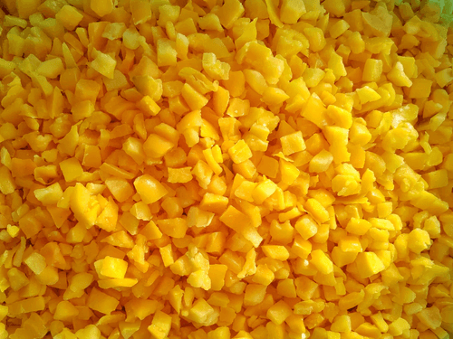IQF Yellow Peppers Dices