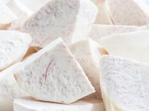 IQF Taro Irregular Cuts