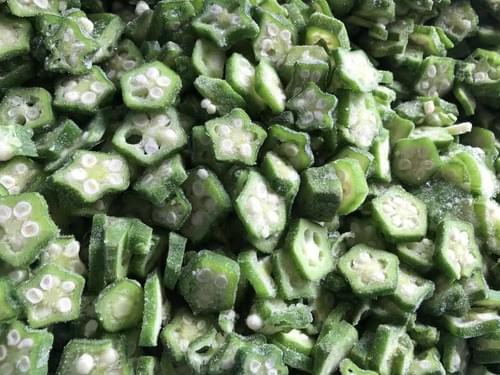 IQF Sliced Okra