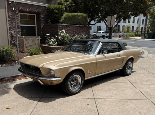 Ford Mustang cabriolet code J 1968