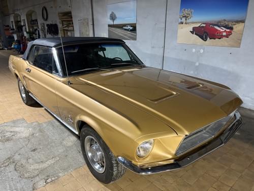 Ford Mustang cabriolet code J 1968