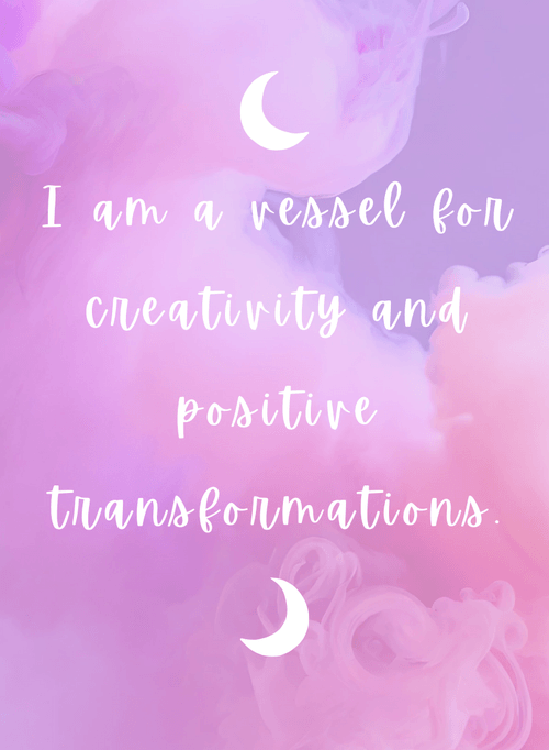 30 Intention Setting Affirmation Cards (2.5x3.5)