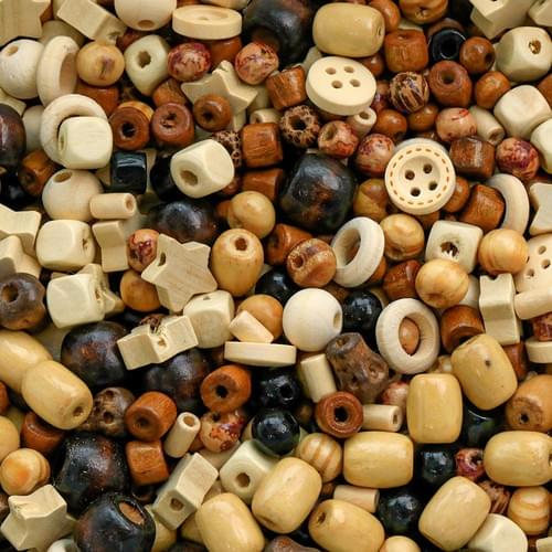 DIY Wood Beads lucky bags - Open in Live 3