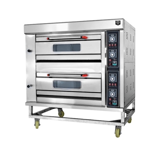 فرن بيتزا 2 دور رخام 4 صواني كهرباء صيني DIAMOND