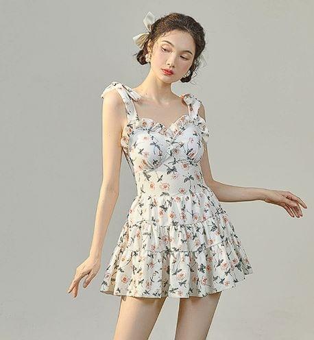 Floral One-Piece Swimsuit