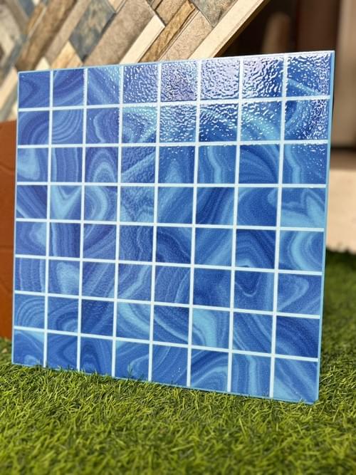 AquaLuxe Spanish Pool Tile 33.3 x 33.3 cm – Premium Water-Resistant Tiles for Swimming Pools