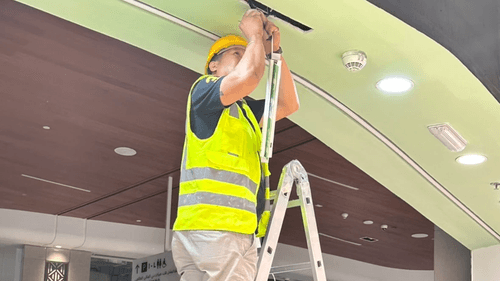 Emergency Exit Sign Setup