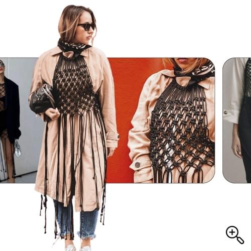 Luxury Macramé Dress - Sandra dress