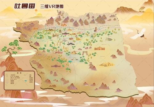 Turpan's Immersive 3D VR Tourism Map