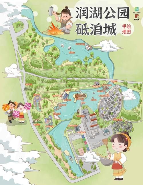Runhu Park Guide Map