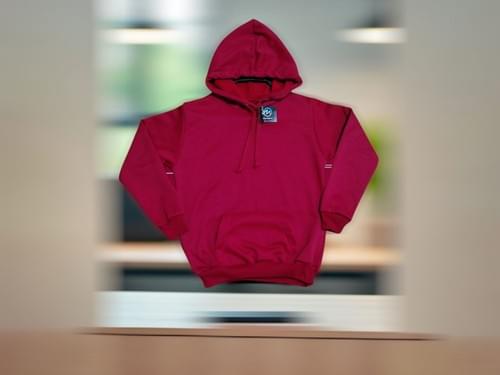 Buzo Hoddie clásico unisex rojo