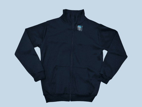 Chaqueta Básica Negra con Cremallera