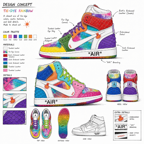 Modified shoes-AJ 1