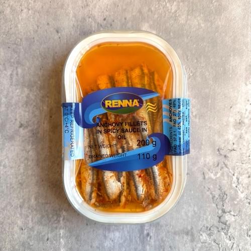 辣味油漬鯷魚柳