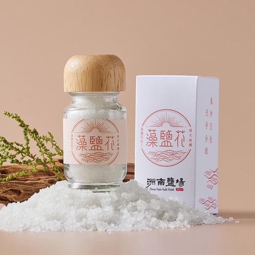 【洲南鹽場】藻鹽花 40g