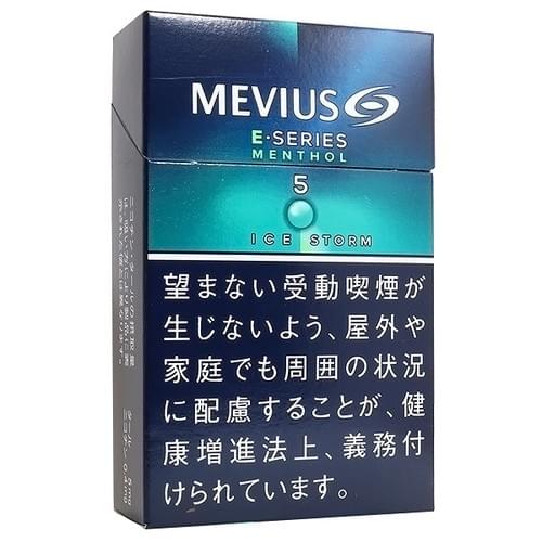 メビウス イーシリーズ アイスストーム5mg/メビウス イーシリーズ アイスストーム8mg/メビウス イーシリーズ アイスストーム ワン 100‘s/メビウス イーシリーズ メンソール アイスストーム