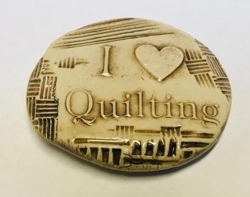 I LOVE QUILTING MAGNET