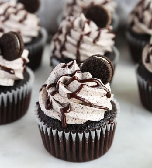 Cupcakes oreo