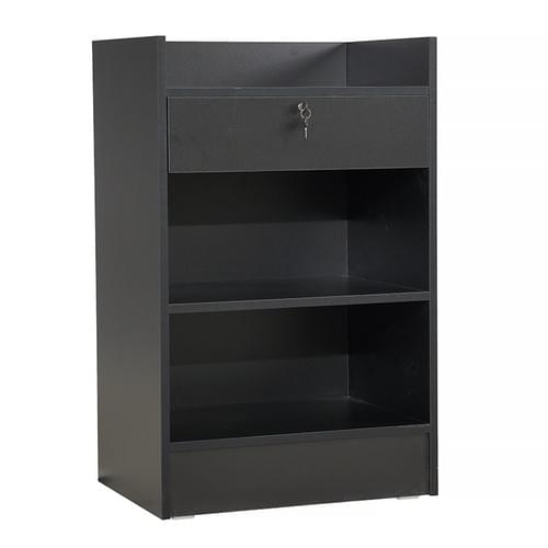Cash Wrap Counter Stand with Storage - Durable Retail Checkout Solution