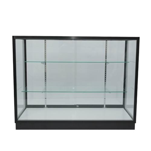 48" Wide Aluminum Glass Display Showcase Premium Retail Merchandising